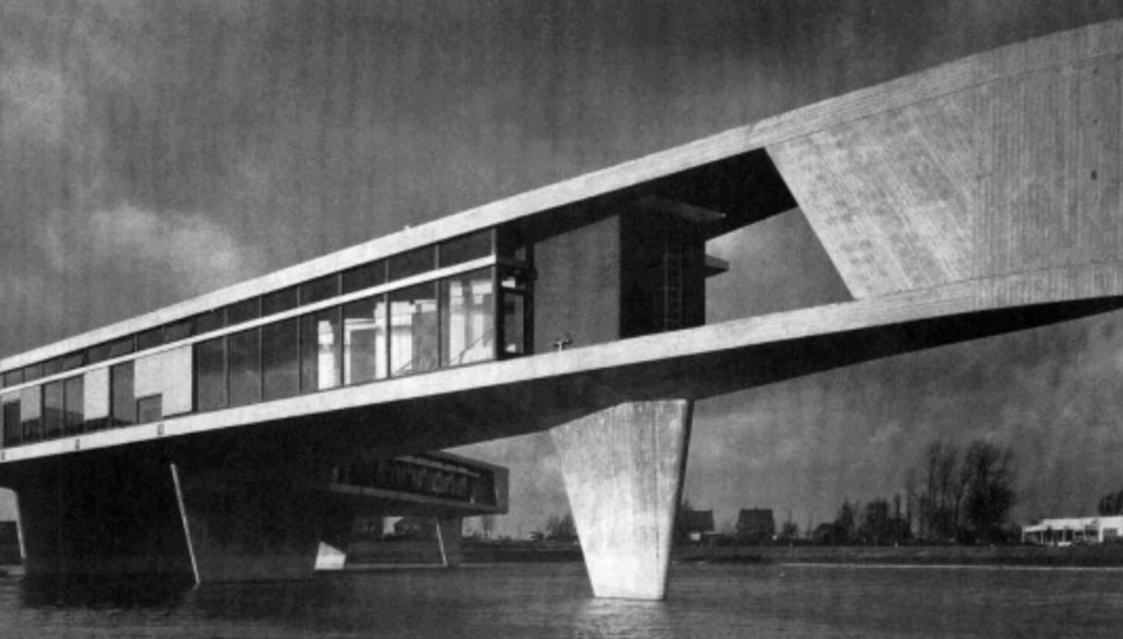 , the Johnson Wax company  in Mijdrecht, Netherlands. architect Huig Maaskant Efmxne10