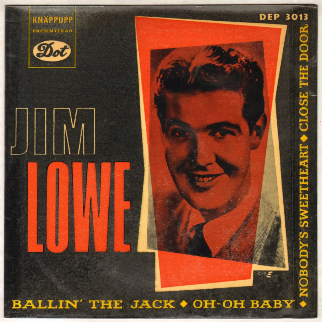 JIM LOWE BALLIN' THE JACK - POP ROCKABILLY -nEP 1957 DOT 3013 Jim_lo10