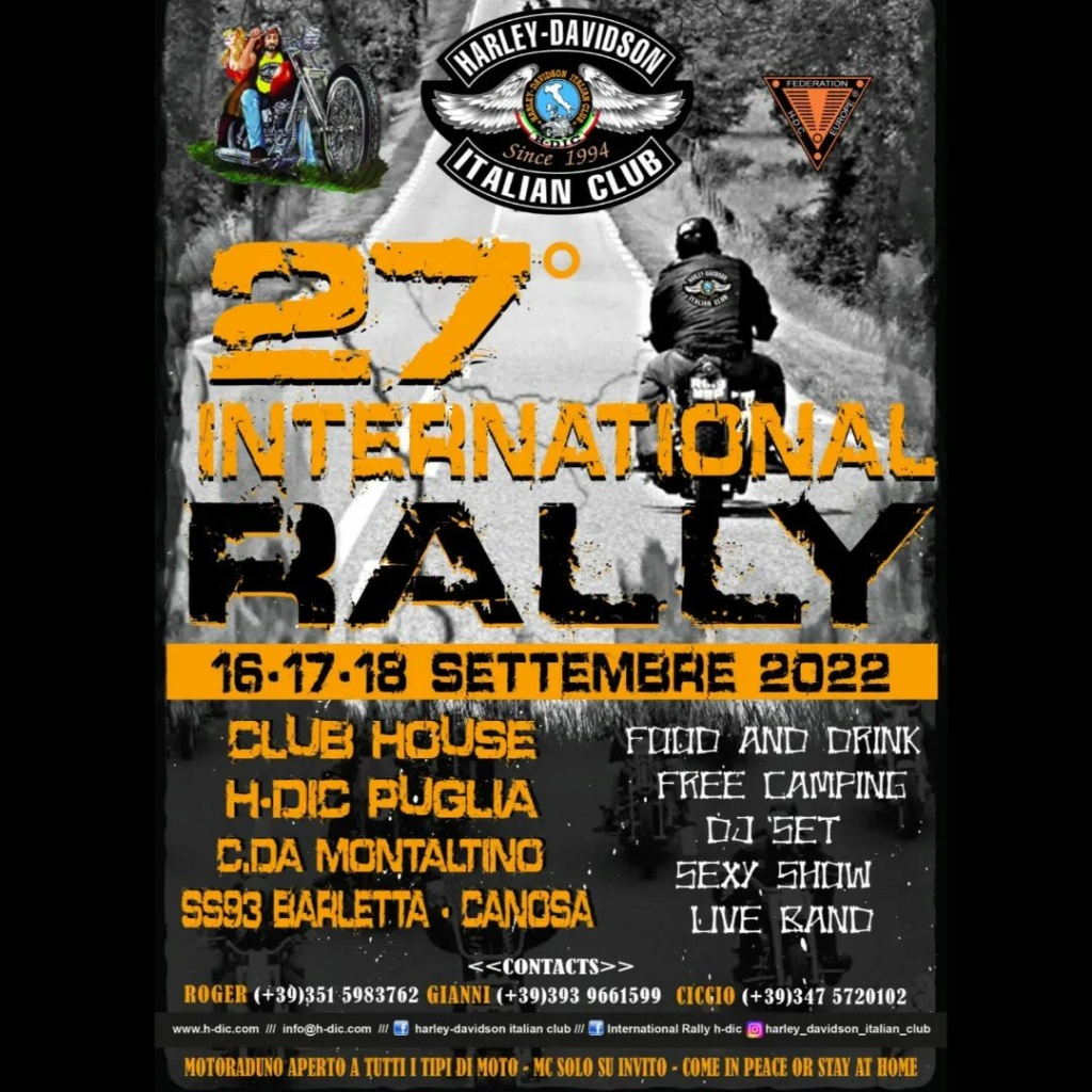 27ème International Rally - 16 au 18 septembre à BARLETTA CANOSA (Italy) Hd_ita10