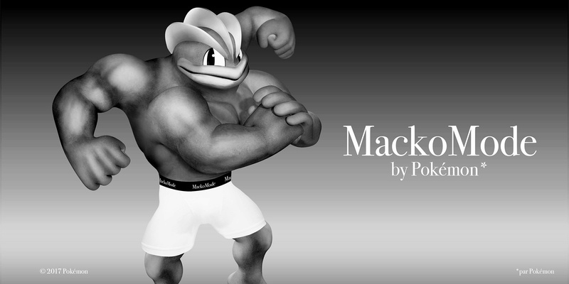 Mackogneur sacré égérie de la nouvelle collection de sous-vêtements exclusive « MackoMode » Mackom10
