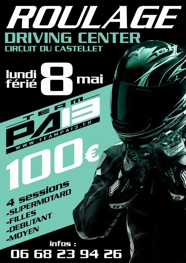 Offre spéciale Castellet Driving Center 8 Mai : 90€ Receiv36