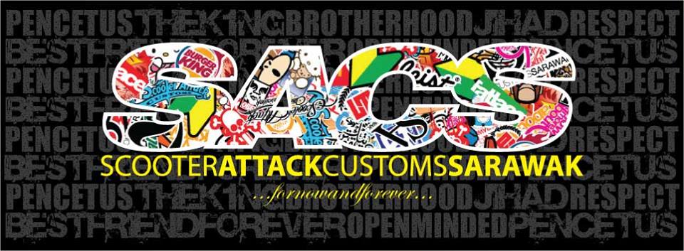 Scooter Attack Customs Sarawak 13792810