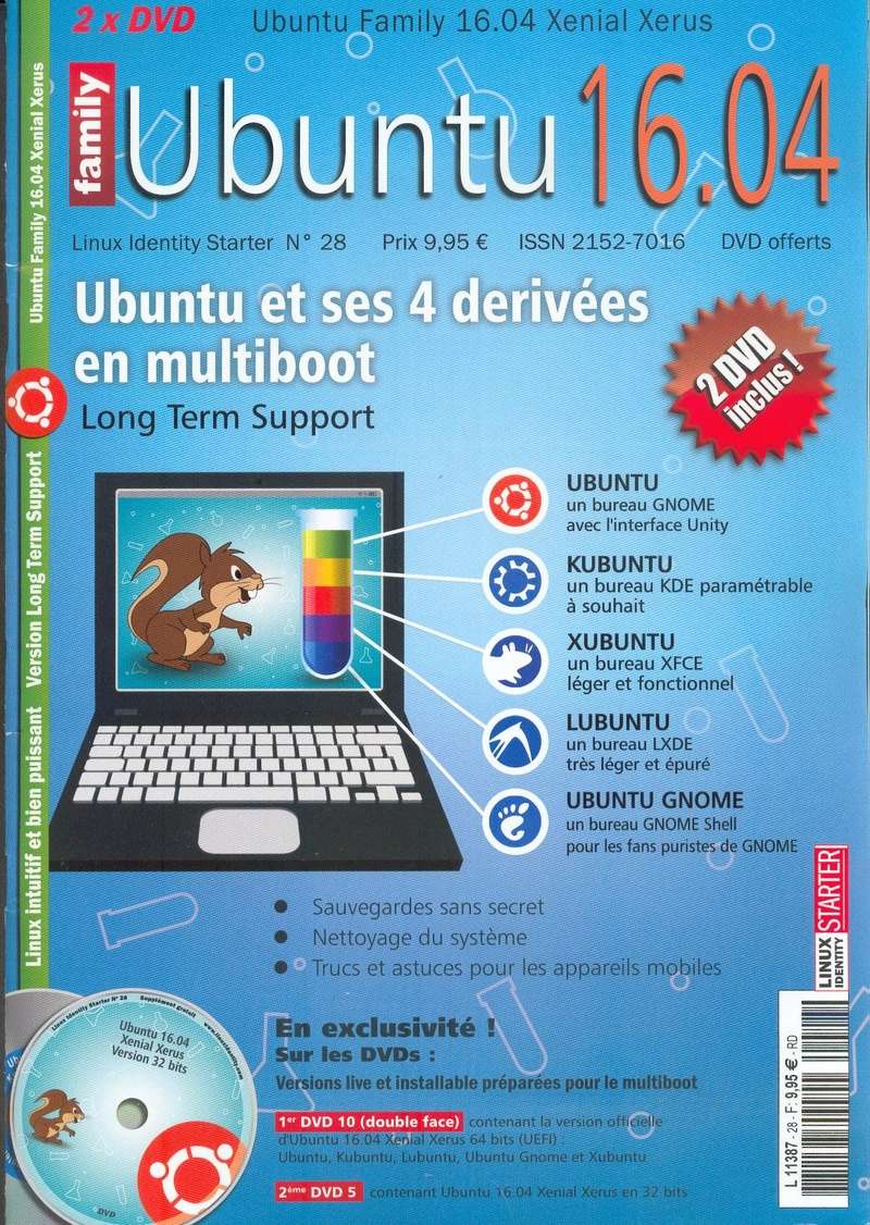 Magazines sur l'O. S. Linux Linux012