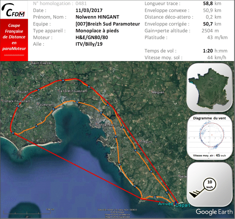 0481 - 11/03/17 - Nolwenn HINGANT - 50,7 km - homologué 22_fi122