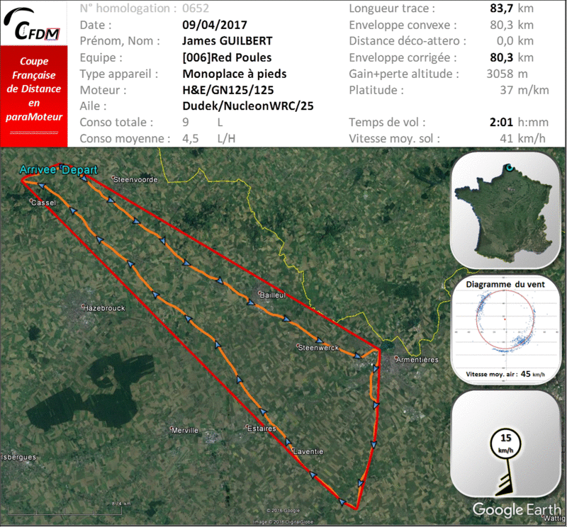 0652 - 09/04/17 - James GUILBERT - 80,3 km - homologué 22_fi304