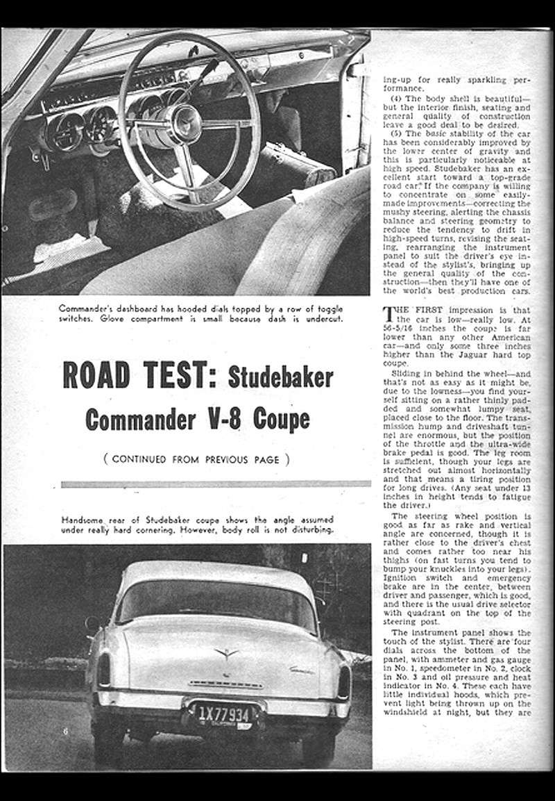 vieux road test - Vieux road test de magazine - Page 3 Asr19511