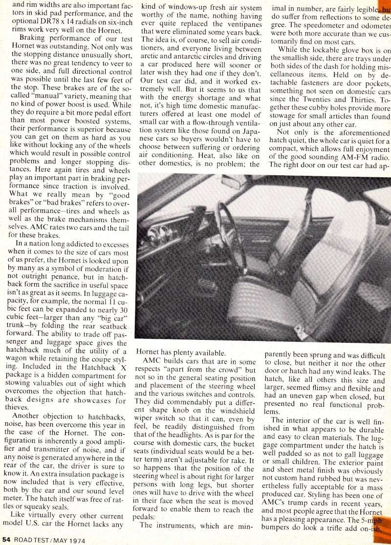 Vieux road test de magazine - Page 4 Hornet12