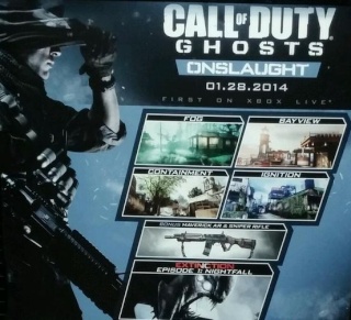 Call of Duty - Ghosts : Pack de carte Onslaught Captur33