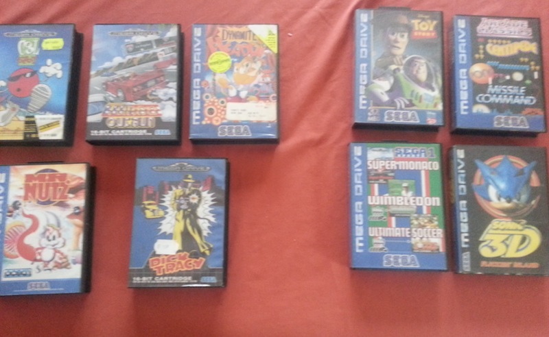 [ESTIM] 9 jeux MEGADRIVE en boite 20140410