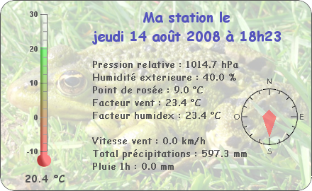 Observations du Jeudi 14 Aout 2008 Report17