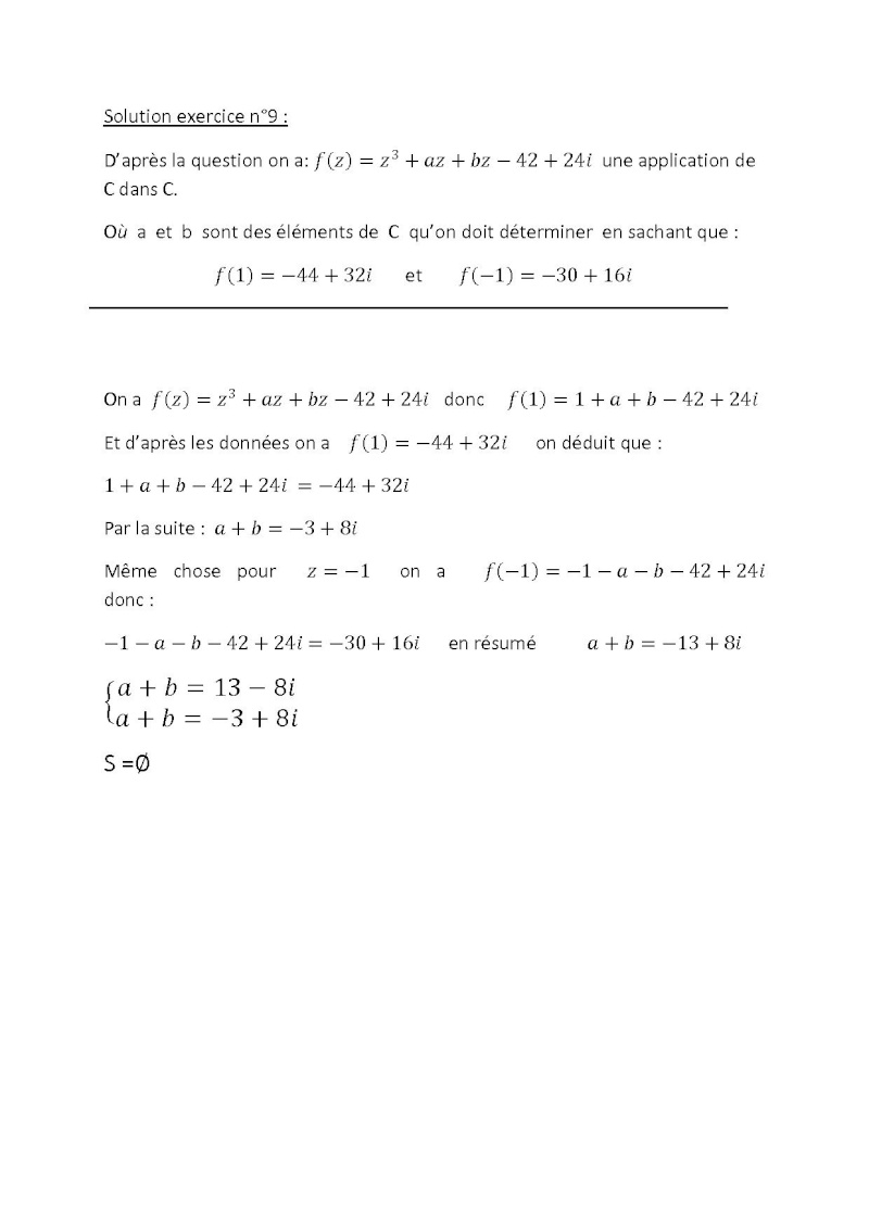 EX9 (concours d'institut de maritimes d'agadir 1997) Soluti10