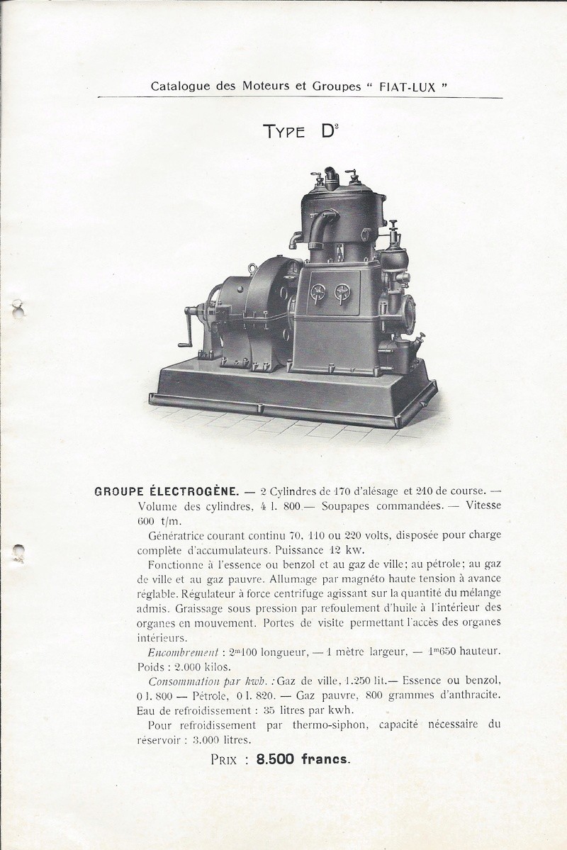 (Recherche) Nouvelle enigme pour ce groupe electrogene 1910