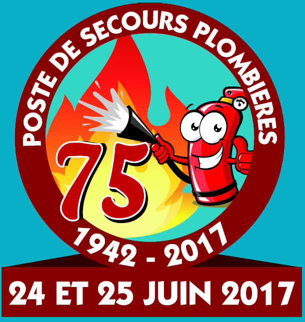 75ième anniversaire du poste de Plombières Logo_711