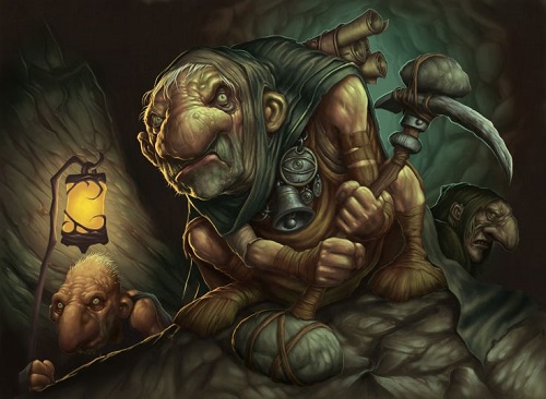 Description des Lieux et monstres présents Gnome-14