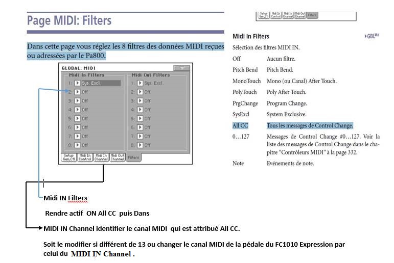 FCB1010 programmer les 2 pédales A et B  Captur38