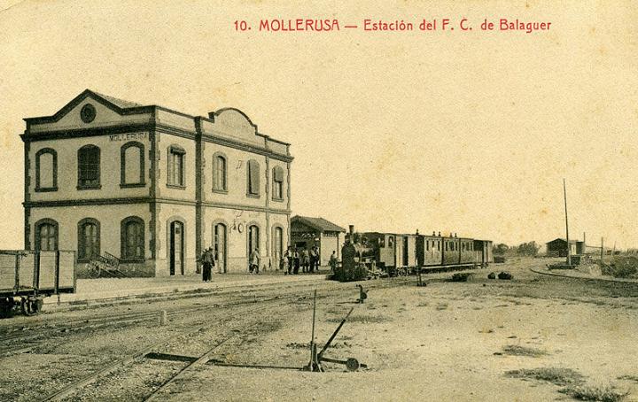 El tren de Mollerussa a Balaguer Mollem10