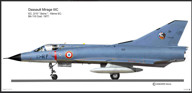 [1/48] DASSAULT MIRAGE III C Réf 599   Mirage10
