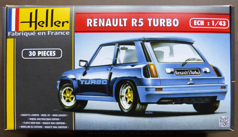 [challenge 2 ans] RENAULT 5 Turbo publicitaire 1/43ème Réf 80150 R5turb10