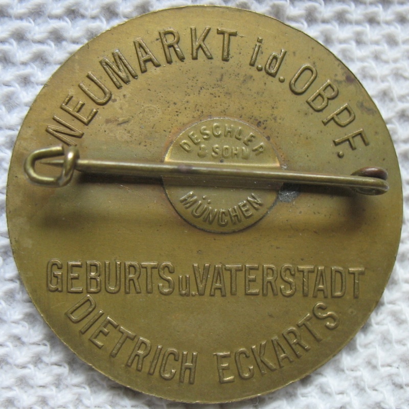 Badge Dietrich Eckarts - Deutschland Erwache Img_7014