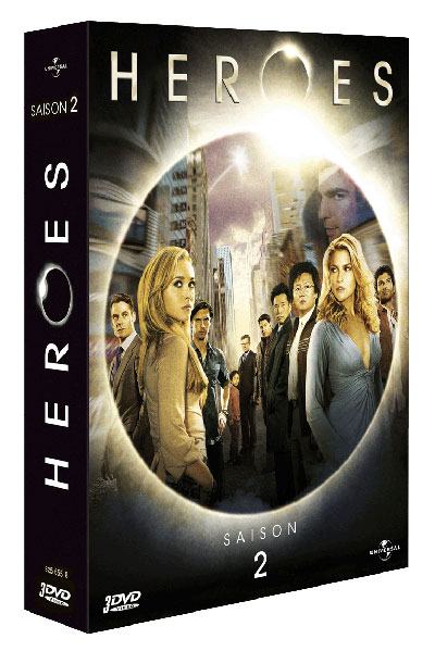 Heroes Coffret DVD Saison 2 pour le 2 Septembre en France Coffre11