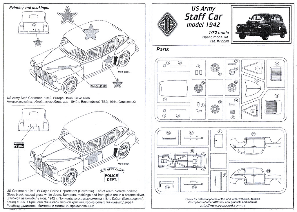 [Ace] Ford "Fordor" US Army Staff car model 1942 Us_arm12