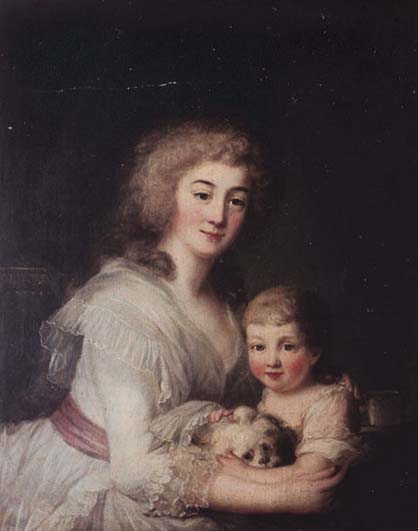 Henri-Louis et Victoire de Rohan, prince et princesse de Guéméné Dauphi10