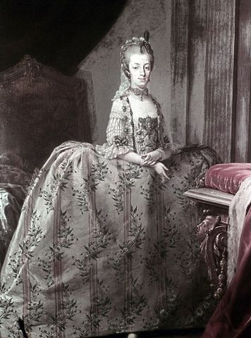 Portrait de Marie-Antoinette ou de Marie-Josèphe, par Meytens ? Marie_28