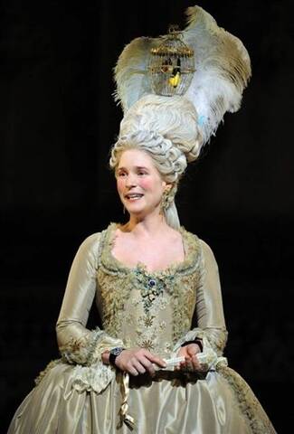 C'était Marie Antoinette avec Natacha Régnier