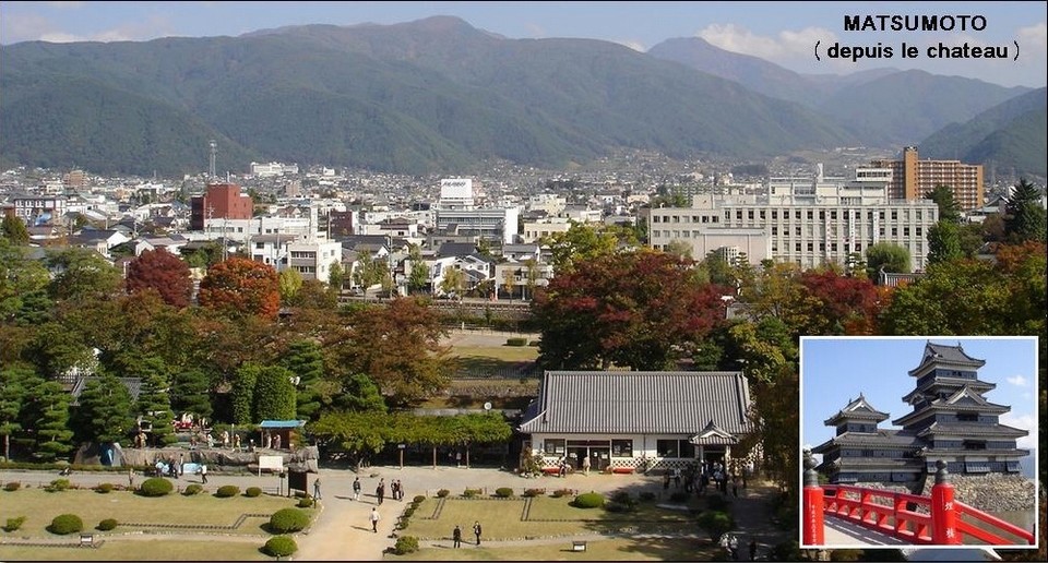 15-21- CHÛBU (KANAZAWA - Chureito Pagoda  Fujiyoshida - MATSUMOTO - NAGANO - TAKAYAMA)  Matsum10