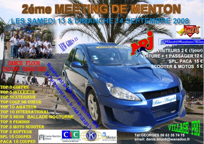 MEETING DE MENTON Flyers17