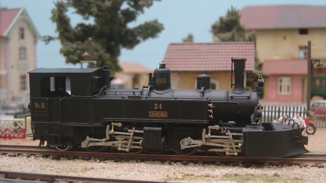 Les locomotives Mallet à voie étroite (H0e et H0m) 24c10