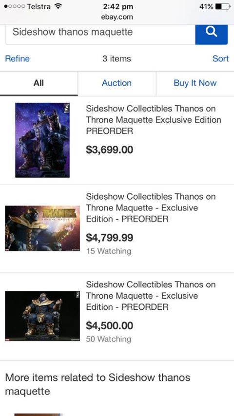 THANOS ON THRONE Maquette  - Page 6 17626510