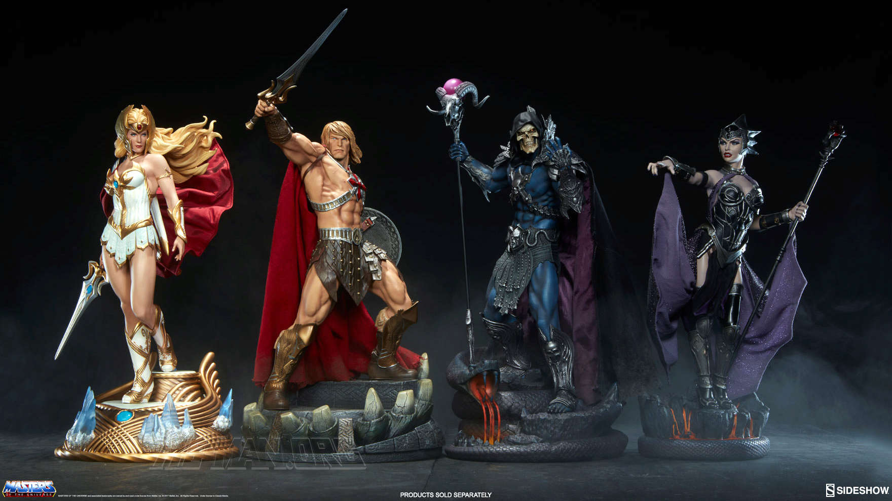 MASTER OF THE UNIVERSE: SHE-RA statue Sidesh16