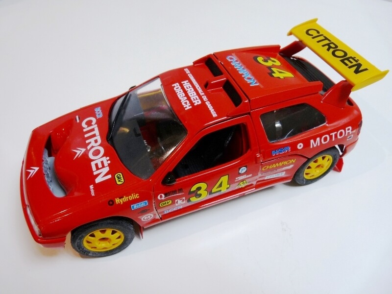 Citroën ZX Rallye Raid - 1991 - Majorette 1/18 ème Citzxr18