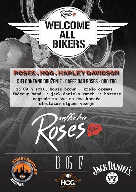 1st ZAGREB H-D RALLY Roses10