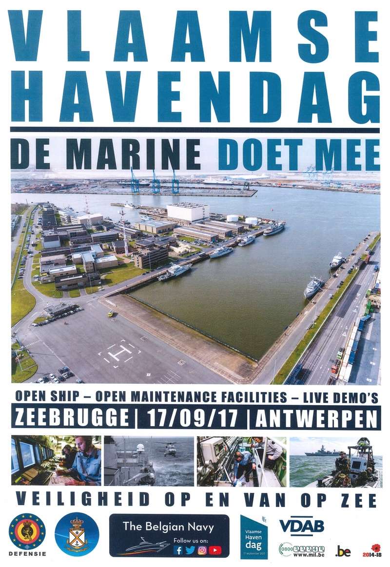 Vlaamse Havendag 17 septembre 2017 Caserne ouverte Rrt10