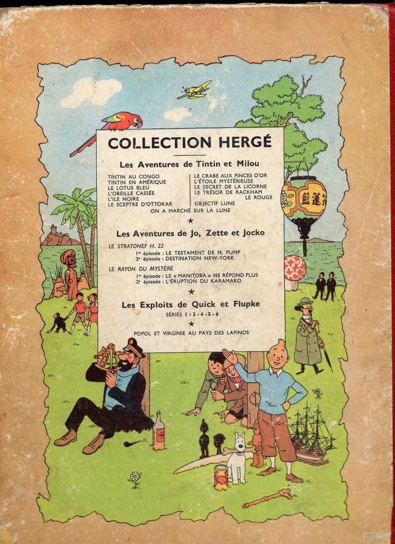 La grande histoire des aventures de Tintin. - Page 10 2plat_13