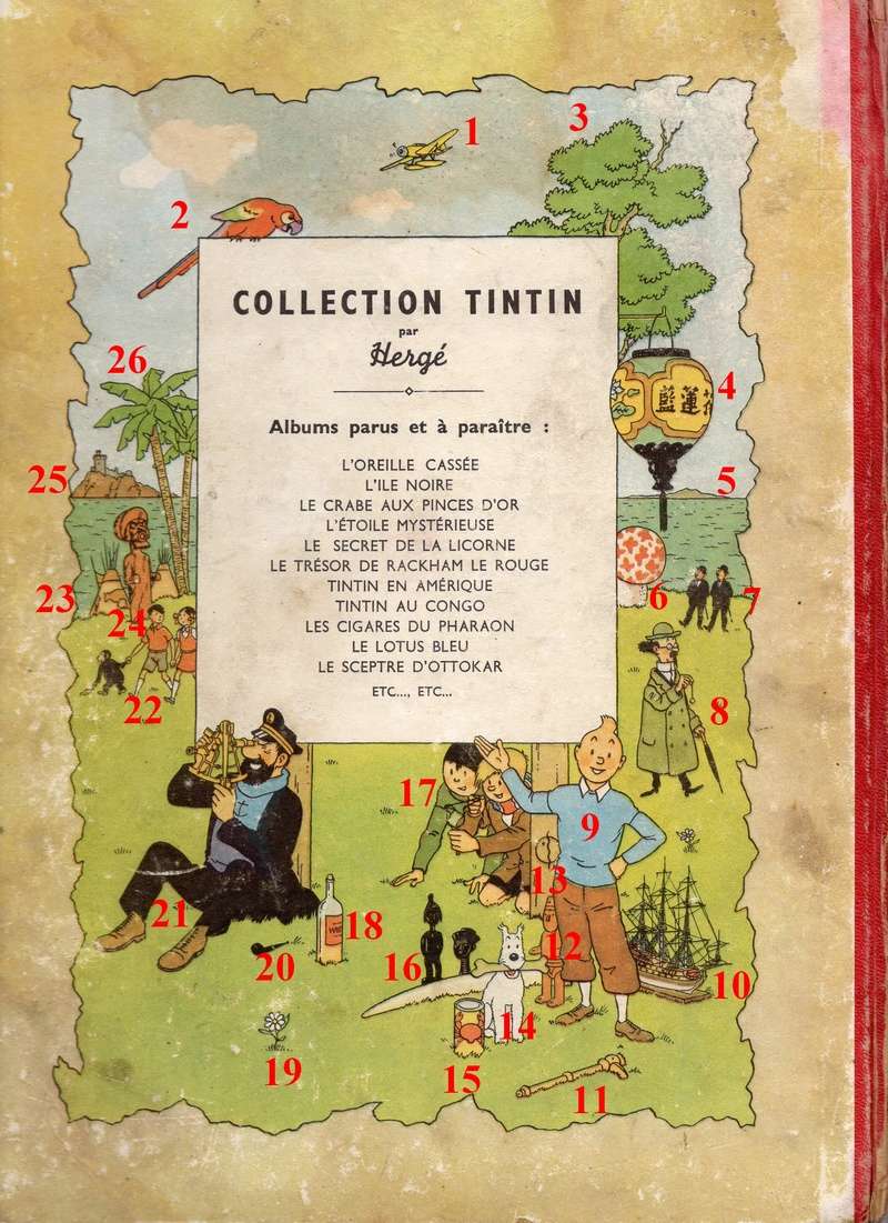 La grande histoire des aventures de Tintin. - Page 19 2plat_24