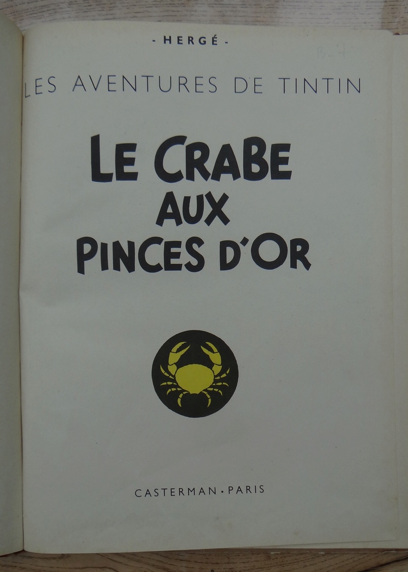 La grande histoire des aventures de Tintin. - Page 23 Dsc03153