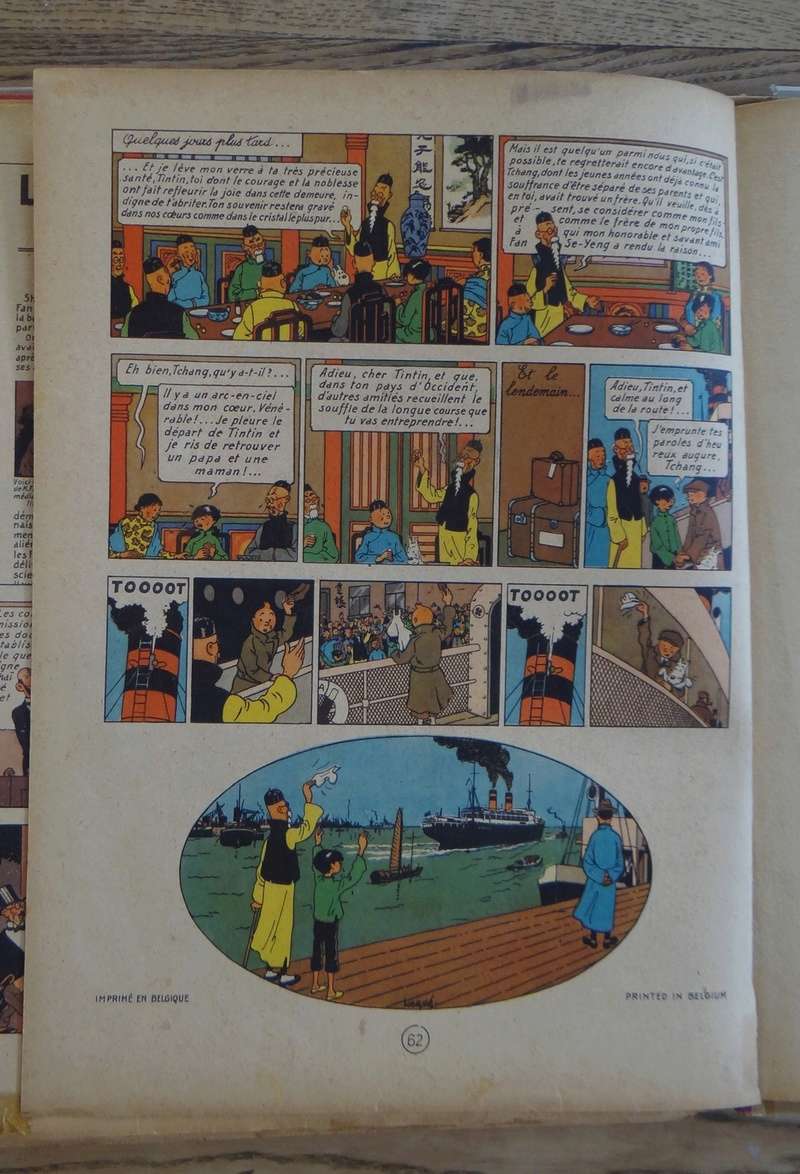 La grande histoire des aventures de Tintin. - Page 31 Dsc03249