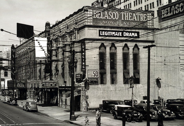 Los Angeles : le destin des anciens théâtres et cinémas de Broadway - Page 2 Belasc11