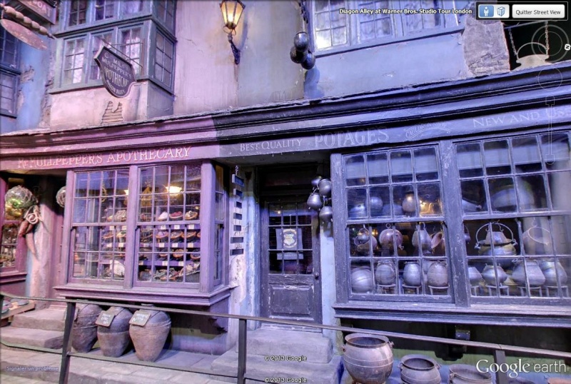 Dans les empreintes d'Harry Potter, aux studios de Leavesden    Diagon11