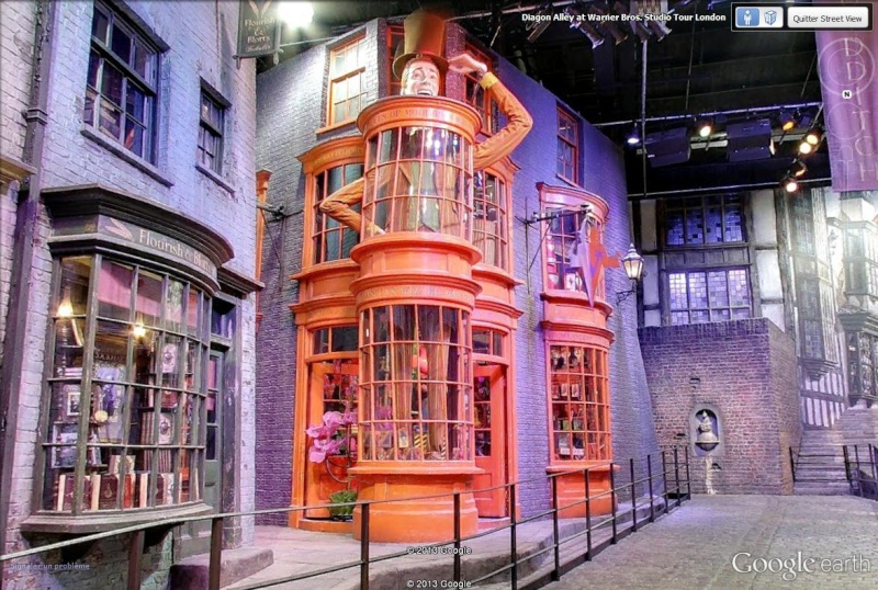Dans les empreintes d'Harry Potter, aux studios de Leavesden    Diagon12