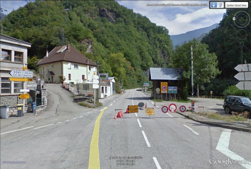 La route des Gorges de l'Arly (Savoie), route la plus chère de France Ugine10