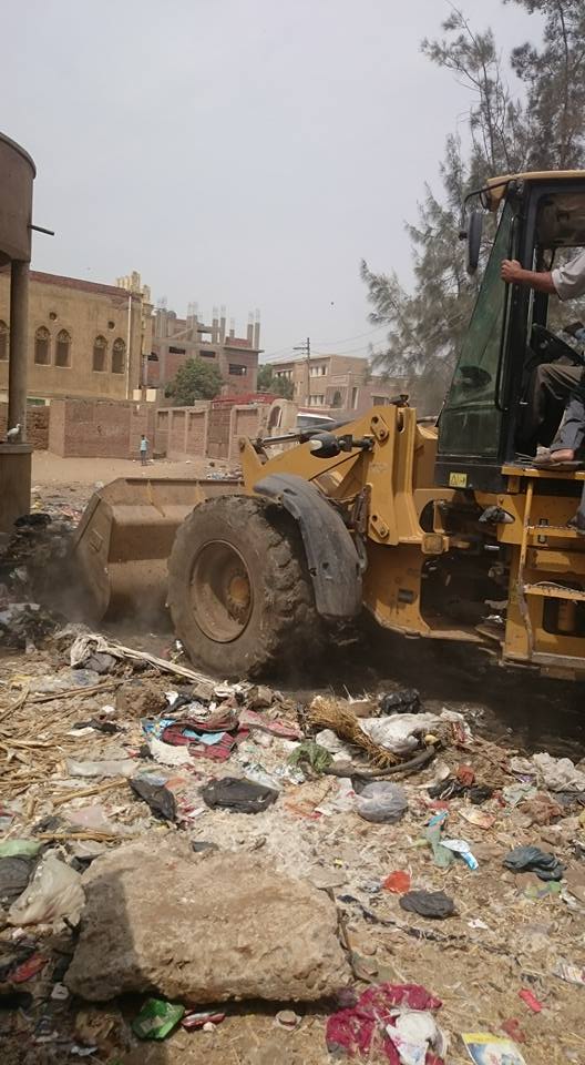 حملة نظافة بقربه ميت موسى ينظمها المجلس الاستشارى الشعبى بالوحدة المحليه بالبتانون 1238