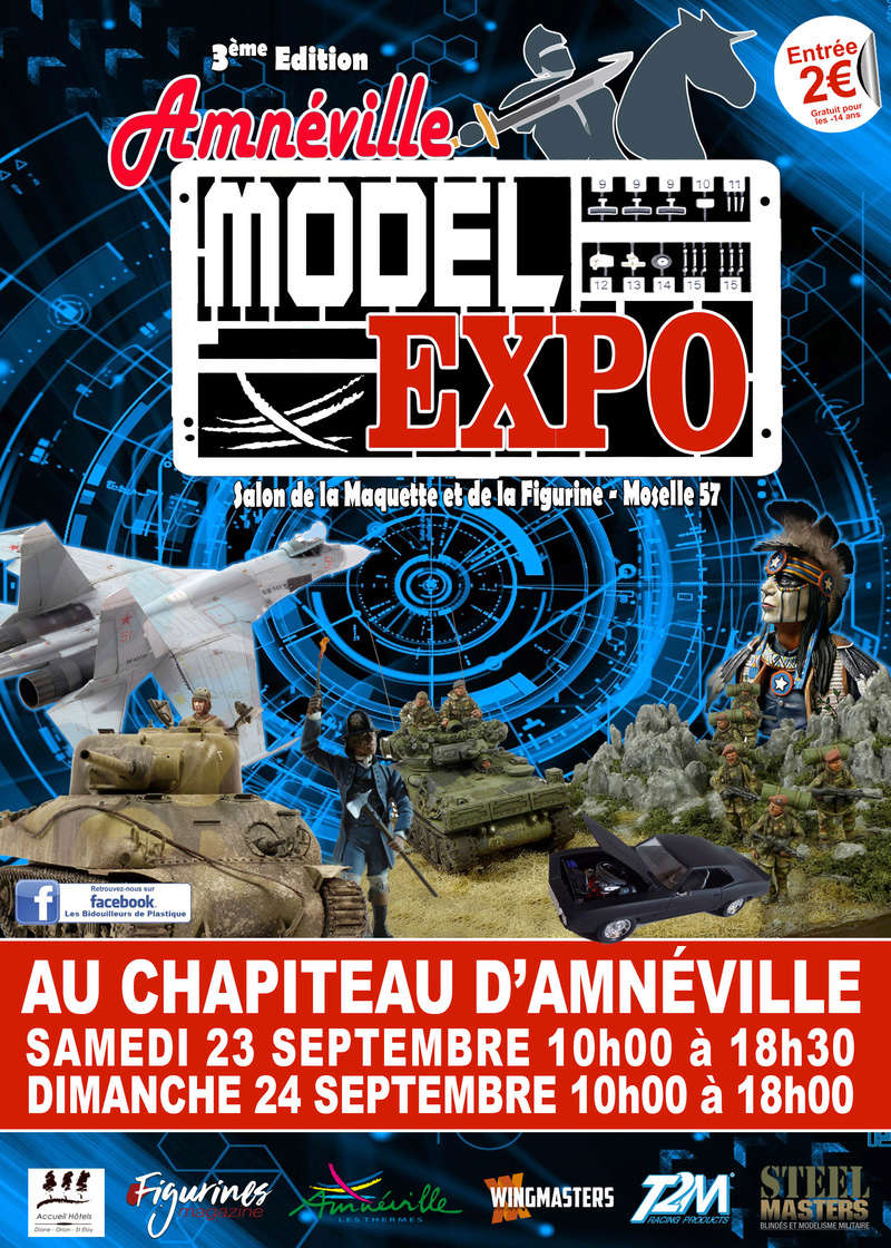 Amneville (57) Model Expo 3em édition 23 & 24 sept 2017 Affich12
