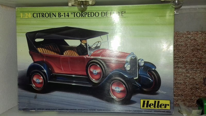 citroen b 14 torpedo 1/24 ref 80732 20170511