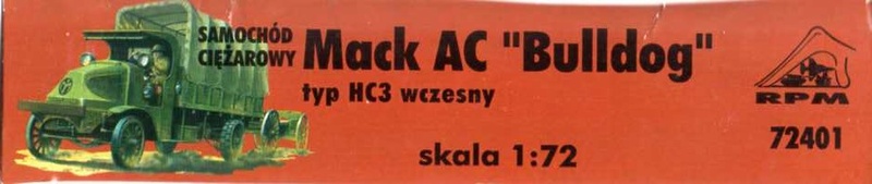 [RPM] MACK AC BULLDOG 1/72ème Réf 72401 Notice Docs0013