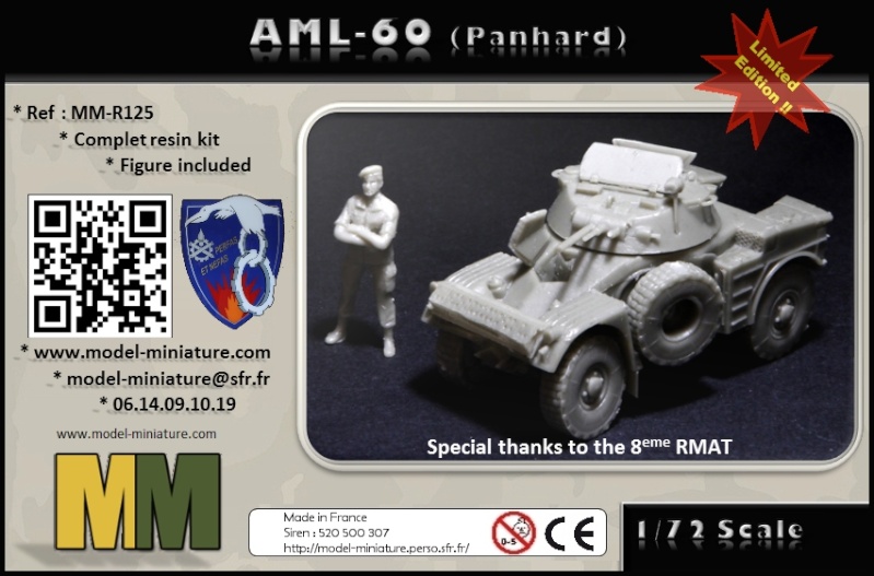 News AML-60, Figurines françaises+ Milan, roue AMX-10 RCR, panneaux  Image511