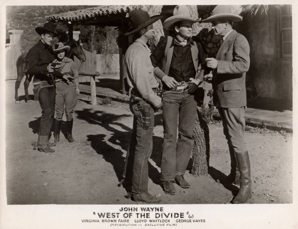 A l'Ouest des Montagnes - West of the Divide - 1934  Wayne314